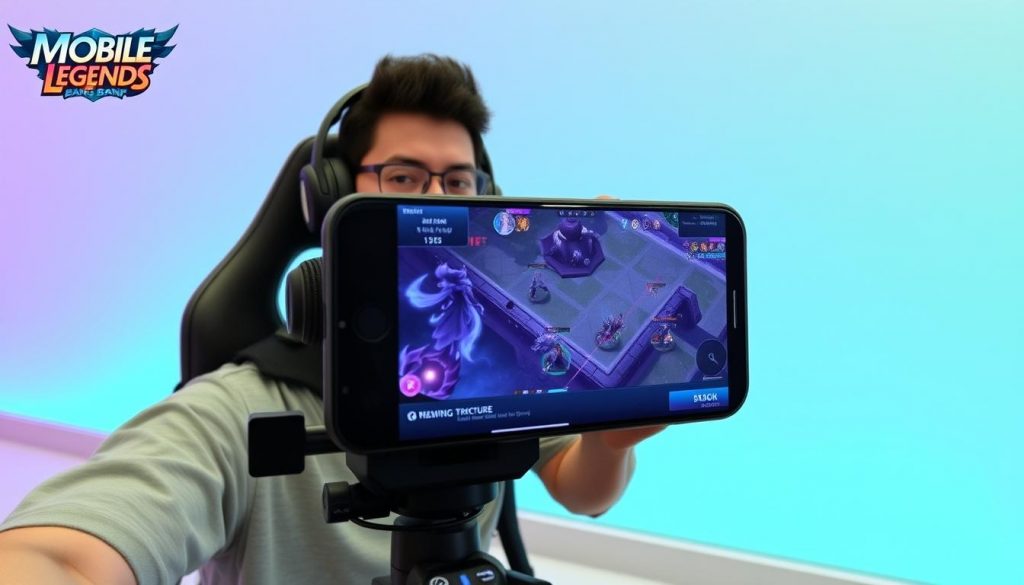 Популярный стример Mobile Legends: Bang Bang MOBA киберспорт Популярный стример Mobile Legends: Bang Bang MOBA киберспорт